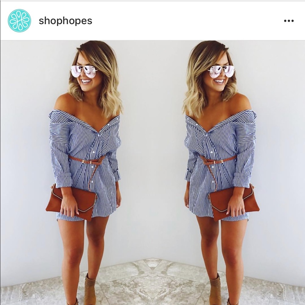 Shophopes Boyfriend Shirt Dress